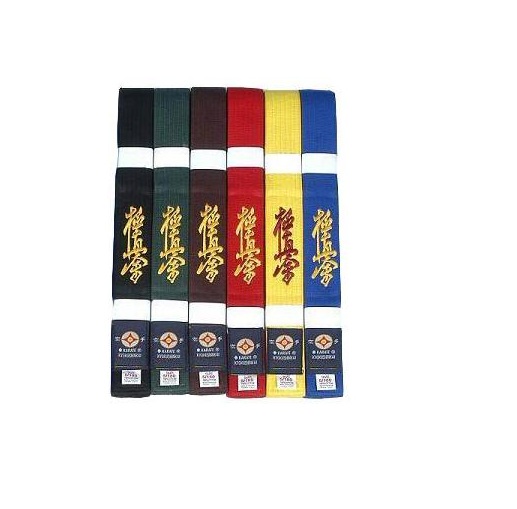 KYOKUSHINKAI COLOUR BELTS